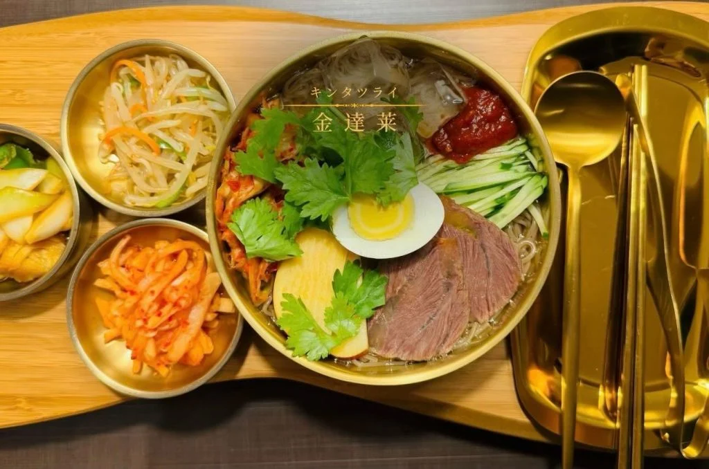 暑い日や、焼肉のあとに食べたくなる一杯。
