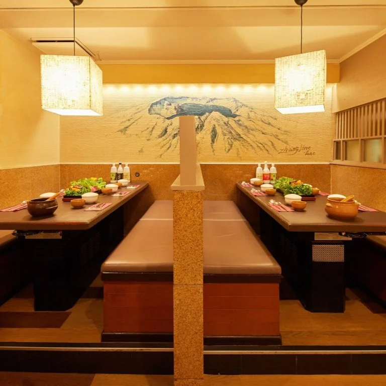 金達莱の店内画像