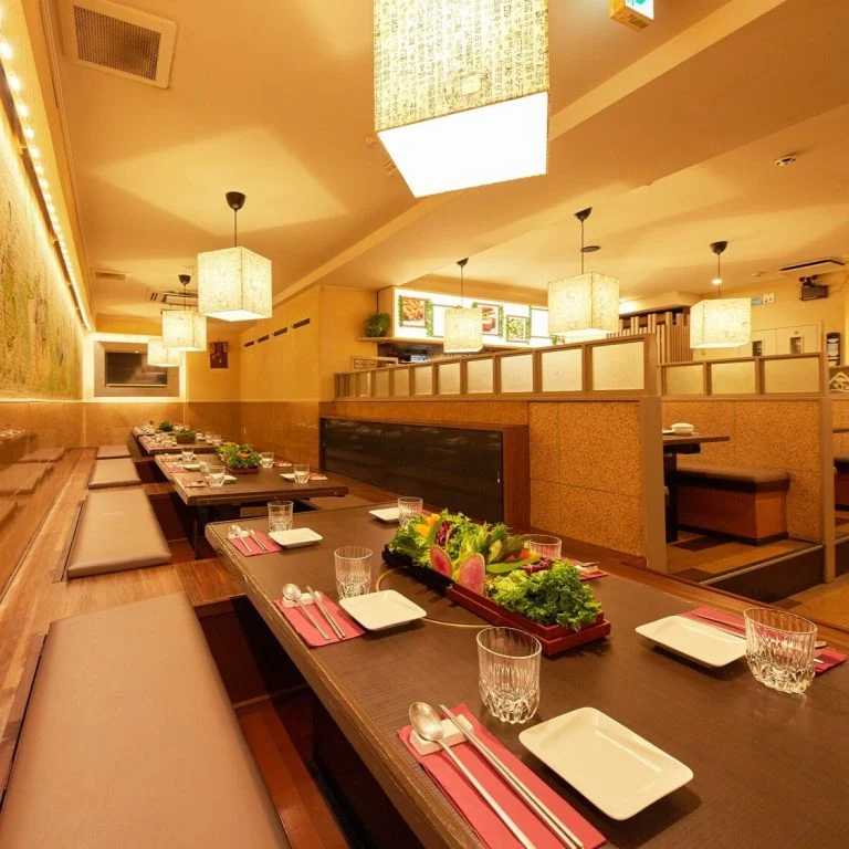 金達莱の店内画像